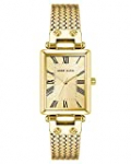 Anne Klein Women’s Japanese Quartz Dress Watch with Stainless Steel Strap, Gold, 12 (Model: AK/3882CHGB)