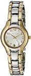 Anne Klein Women’s 10-6777SVTT Two-Tone Dress Watch with an Easy to Read Dial