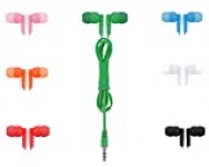 42 Pack Bulk Earbuds Classroom Student Headphones Bulk Class Set Ear Buds Wired Disposable Durable Colorful Earphones with Good Sound Quality Individually Wrapped in 7 Colors