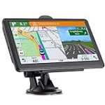 GPS Navigation for Car,Truck 2023 Maps Vehicle GPS Navigation 7 Inch Touch Screen Voice Car GPS for Lorry Speeding Warning Free Lifetime Maps Update of United States Canada Mexico