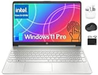 HP 2024 Newest Pavilion 15.6″ HD Touchscreen Laptop for Business, 6-Cores Intel i3-1215U up to 4.4GHz, 12GB RAM, 256GB SSD, UHD Graphics, Fast Charge, 10+ Hrs Battery, Win 11 Pro +HubxcelAccessory