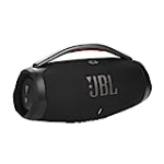 JBL Boombox 3 Black Portable Bluetooth Speaker with Massive Sound, Deepest Bass, IPX7 Waterproof, 24H Playtime, PartyBoost