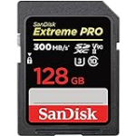 SanDisk 128GB Extreme PRO SDXC UHS-II Memory Card – C10, U3, V90, 8K, 4K, Full HD Video, SD Card – SDSDXDK-128G-GN4IN