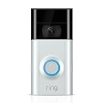 Video Doorbell 2 Certified Refurbished with HD Video, Motion Activated Alerts, Easy Installation