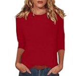 Warehouse Amazon Warehouse Deals,Tops for Women Trendy People Free Dupe Long Sleeve Shirts for Women Fall Outfits Women Trendy Log Into My Account Blouses for Women Dressy Casual(4h#Red,L)
