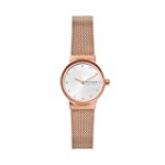 Skagen Women’s Freja Stainless Steel Analog-Quartz Watch with Stainless-Steel Strap, Gold, 14 (Model: SKW2665)