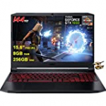 Acer Nitro 5 Gaming Laptop 15.6” FHD IPS 144Hz ComfyView Display AMD Hexa-core Ryzen 5 5600H Processor 8GB RAM 256GB SSD GeForce GTX 1650 4GB Graphic Backlit Keyboard USB-C Win11 Black + HDMI Cable
