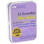 52 Essential Life Skills: No-Excuses Game to Teach Kids, Teens & Adults How To Care for Self & Chores, Practical Solution by Harvard Educator for Responsible Boys, Confident Girls, Happy Family