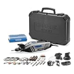 Dremel 4300-5/40 High Performance Rotary Tool Kit with LED Light- 5 Attachments & 40 Accessories- Engraver, Sander, and Polisher- Perfect for Grinding, Cutting, Wood Carving, Sanding, and Engraving