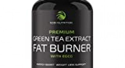 Nobi Nutrition Green Tea Fat Burner – Green Tea Extract Supplement with EGCG – Diet Pills, Appetite Suppressant, Metabolism & Thermogenesis Booster – Healthy Weight Loss for Women & Men (60 ct)