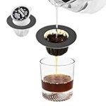 Disposable Coffee Filters 30 Packs, UFO Style Hanging Coffee Bag Single Serve Drip Coffee for V01 Pour Over